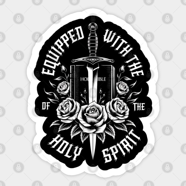 Armor of God: Sword Edition Sticker by Rox